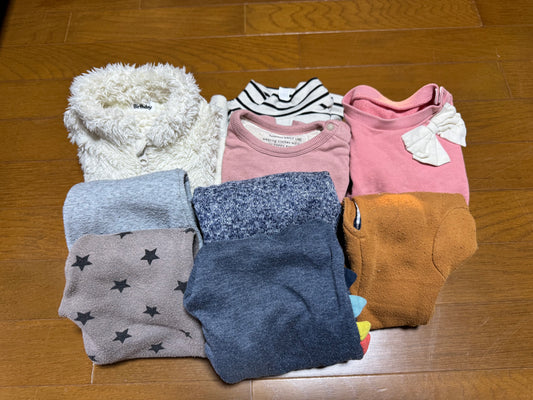 Used Kids' Clothes (中古子供服) set_0002 (90cm)